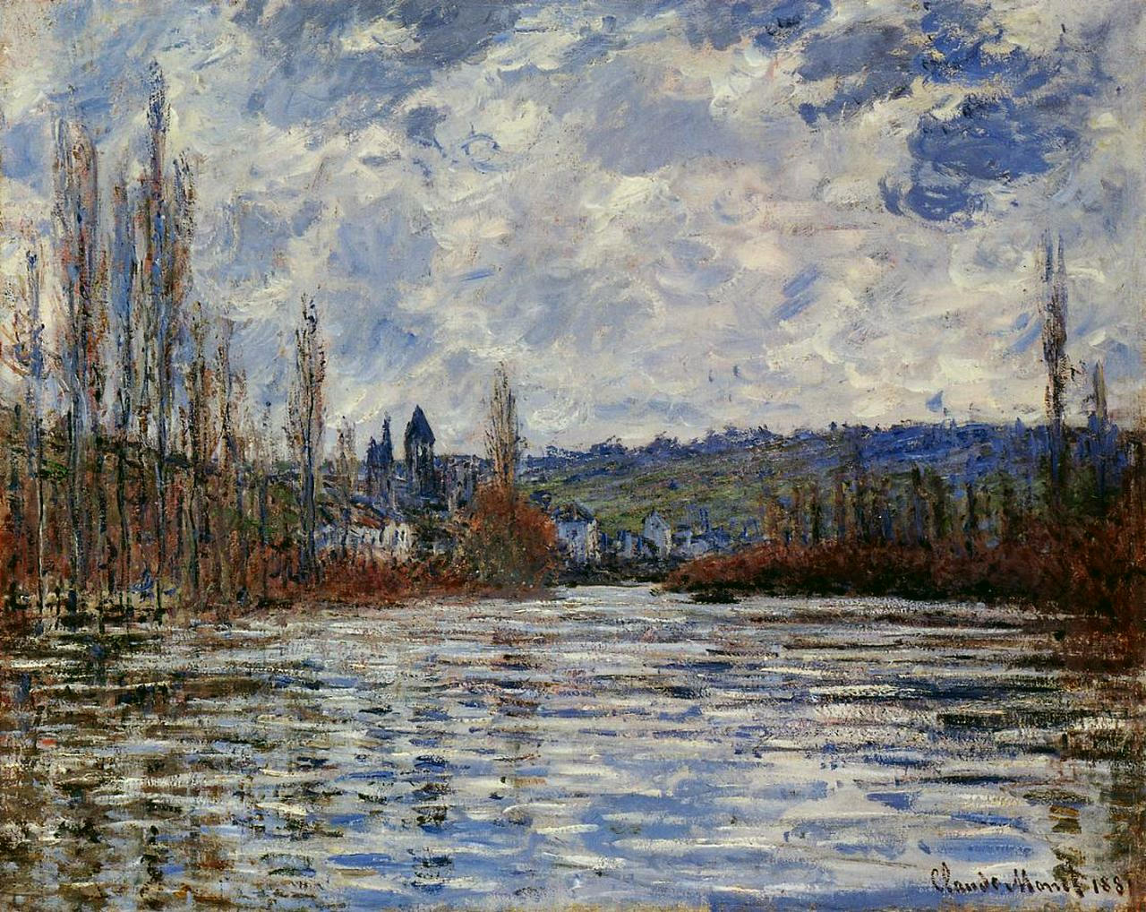 Flood of the Seine at Vetheuil 1881